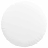 Coussins de siège 2 pcs Blanc Ø60 x 21 cm tissu 553272553272