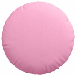 Coussins de siège 2 pcs Rose Ø60 x 21 cm tissu 553280553280