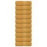 Serviettes d'invité FROGN 10 pcs doré 30x50 cm 360 g/m² 553300553300
