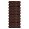 Essuie-mains FROGN 10 pcs marron 50x100 cm 360 g/m² 553304553304