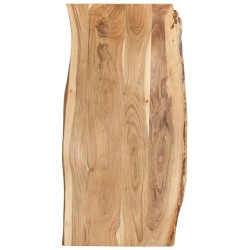 Dessus de table Bois d'acacia massif 118x(50-60)x2,5 cm 553305553305