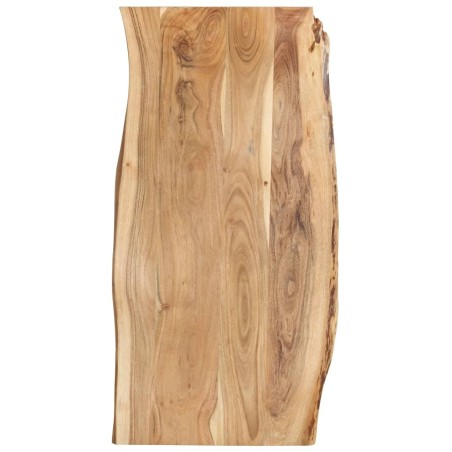 Dessus de table Bois d'acacia massif 118x(50-60)x2,5 cm 553305553305