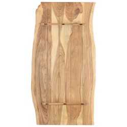 Dessus de table Bois d'acacia massif 118x(50-60)x2,5 cm 553305553305