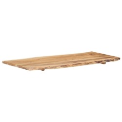 Dessus de table Bois d'acacia massif 118x(50-60)x2,5 cm 553305553305