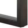 Banc 110 cm Bois de récupération solide et acier 553309553309