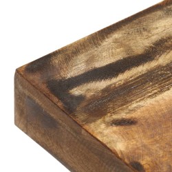 Banc 110 cm Bois de récupération solide et acier 553309553309