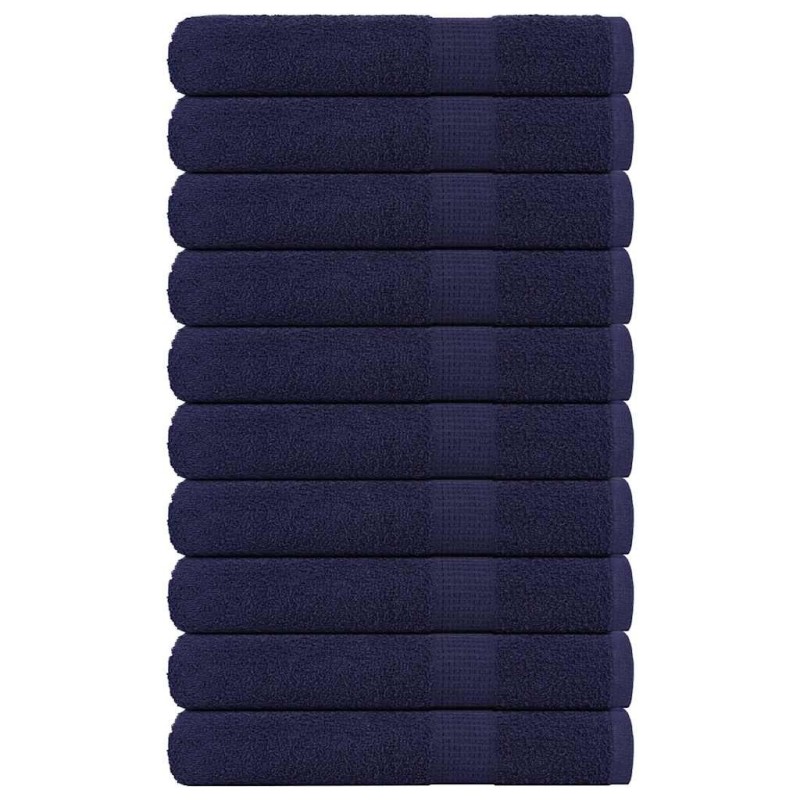 Serviettes FROGN 10 pcs bleu marine 100x200 cm 360 g/m² 553313553313