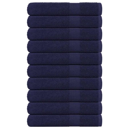 Serviettes FROGN 10 pcs bleu marine 100x200 cm 360 g/m² 553313553313