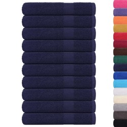 Serviettes FROGN 10 pcs bleu marine 100x200 cm 360 g/m² 553313553313