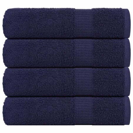 Essuie-mains FROGN 4 pcs bleu marine 50x100 cm 360 g/m² 553315553315