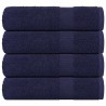 Essuie-mains FROGN 4 pcs bleu marine 50x100 cm 360 g/m² 553315553315