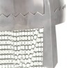 Casque de chevalier antique pour GN Argenté Acier 553320553320