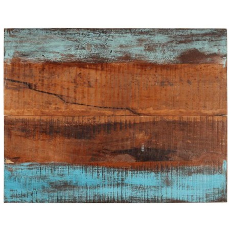 Dessus de table rectangulaire 70x90 cm 25-27 mm Bois récupéré 553322553322