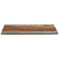 Dessus de table rectangulaire 70x90 cm 25-27 mm Bois récupéré 553322553322