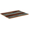 Dessus de table rectangulaire 70x90 cm 25-27 mm Bois récupéré 553322553322