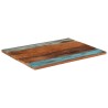 Dessus de table rectangulaire 70x90 cm 25-27 mm Bois récupéré 553322553322