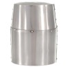 Casque de chevalier croisé antique pour GN Argenté Acier 553323553323