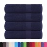Serviettes de douche FROGN 4 pcs bleu marine 70x140 cm 360 g/m² 553324553324