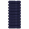 Essuie-mains FROGN 10 pcs bleu marine 50x100 cm 360 g/m² 553326553326