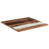 Dessus de table carré 80x80 cm 25-27 mm Bois de récupération 553331553331