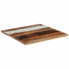 Dessus de table carré 80x80 cm 25-27 mm Bois de récupération 553331553331