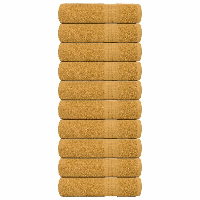 Essuie-mains FROGN 10 pcs doré 50x100 cm 360 g/m² 553336553336