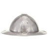 Casque de chevalier médiéval antique pour GN Argenté Acier 553342553342