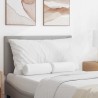 Coussins d'accent 2 pcs Blanc Ø 15 x 40 cm tissu 553344553344