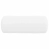 Coussins d'accent 2 pcs Blanc Ø 15 x 40 cm tissu 553344553344