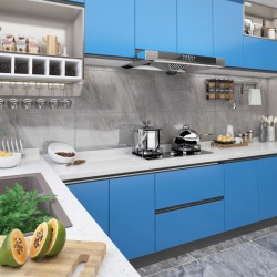 Films autoadhésifs pour meubles 2 pcs Azuré 500x90 cm PVC 553349553349