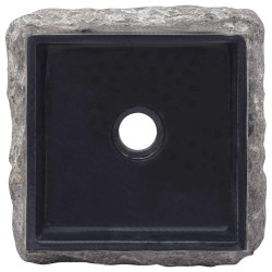 Lavabo Noir 30x30x13 cm Marbre 553360553360