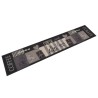 Tapis de cuisine lavable impression café noir 60x300 cm velours 553376553376
