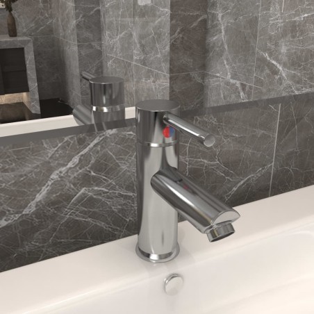 Robinet de lavabo de salle de bain Argenté 130x176 mm 553377553377