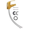 Mitigeur de bidet de salle de bain Doré 13x12 cm 553387553387