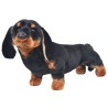 Jouet en peluche Chien de race Dachshund Noir XXL 553392553392