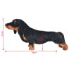 Jouet en peluche Chien de race Dachshund Noir XXL 553392553392