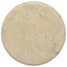 Dessus de table Crème Ø40x2,5 cm Marbre 553396553396