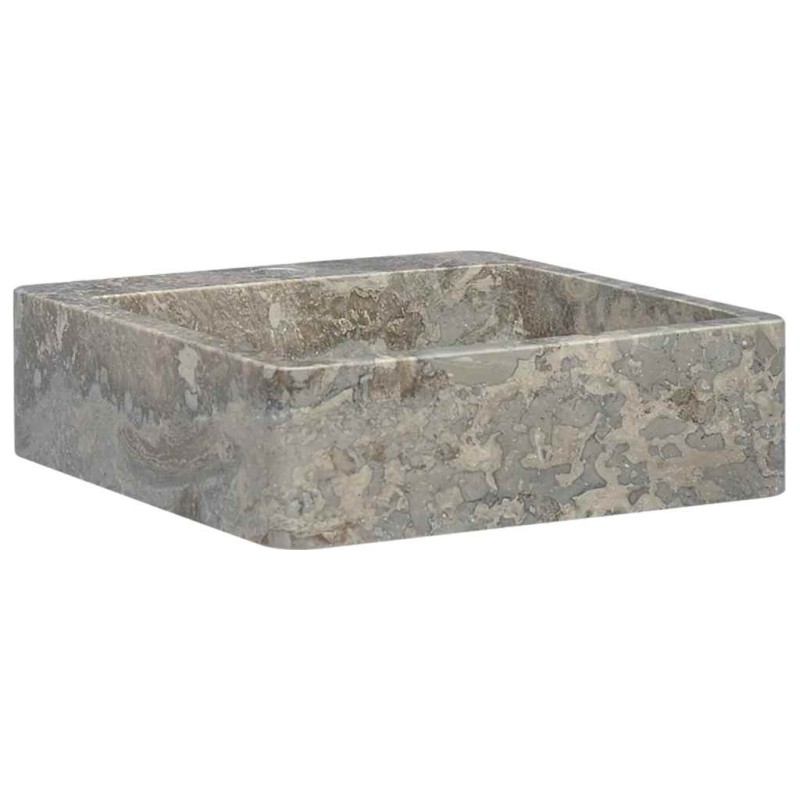 Lavabo Gris 40x40x12 cm Marbre 553397553397