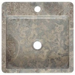 Lavabo Gris 40x40x12 cm Marbre 553397553397