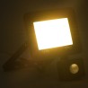 Projecteur à LED avec capteur 30 W Blanc chaud  553402553402