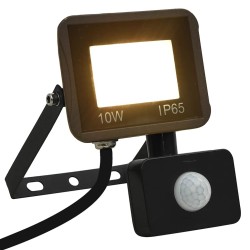 Projecteur à LED avec capteur 10 W Blanc chaud  553409553409