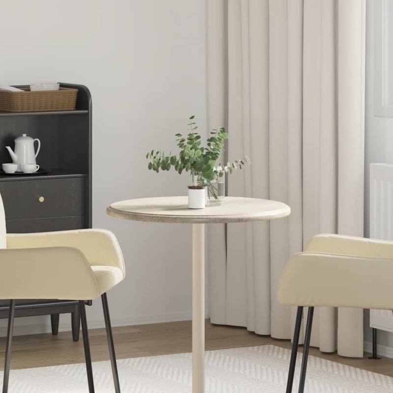 Dessus de table Gris Ø60x2,5 cm Marbre 553428553428