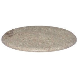 Dessus de table Gris Ø60x2,5 cm Marbre 553428553428