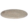 Dessus de table Gris Ø60x2,5 cm Marbre 553428553428
