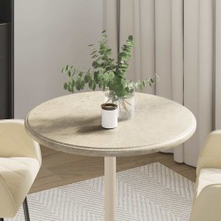 Dessus de table Gris Ø60x2,5 cm Marbre 553428553428