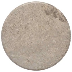 Dessus de table Gris Ø60x2,5 cm Marbre 553428553428