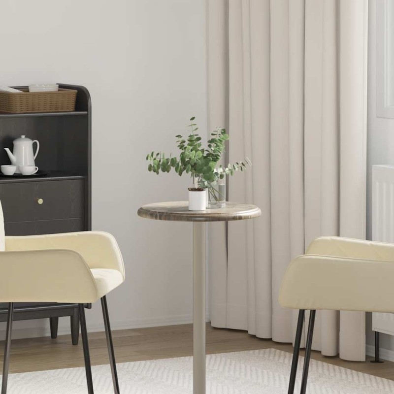 Dessus de table Gris Ø40x2,5 cm Marbre 553432553432