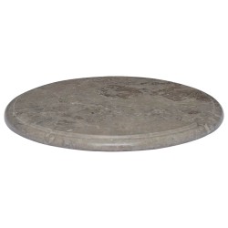 Dessus de table Gris Ø40x2,5 cm Marbre 553432553432