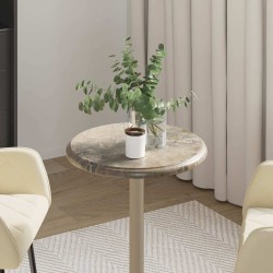 Dessus de table Gris Ø40x2,5 cm Marbre 553432553432