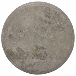 Dessus de table Gris Ø40x2,5 cm Marbre 553432553432